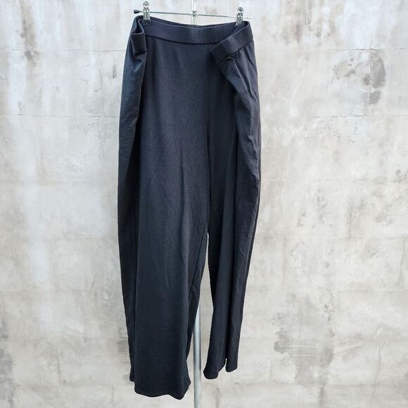 Eileen fisher black stretchy pants elastic waist - Picture 1 of 4